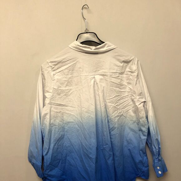 Attitudes by Renee Women Blouse Top Button Shirt Size 2X Cotton Blend B313 -8 - Picture 12 of 14